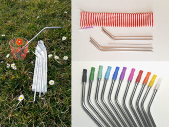 Reusable steel straws to save the sea from plastic