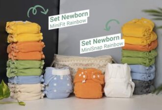 Newborn cloth nappies “MiniFit” by Popolini